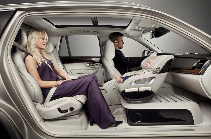 Volvo, il Child Seat Concept cambierà il modo di viaggiare dei più piccoli