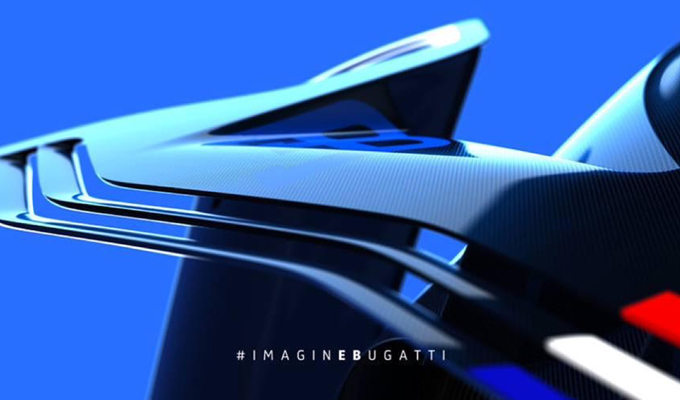 Bugatti Vision Gran Turismo concept: diffuso un nuovo teaser