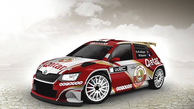 Škoda Fabia R5, al Rally di Germania si vestirà così per Nasser Al-Attiyah [FOTO]