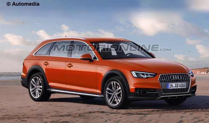 Audi A4 Allroad MY 2016: come potrebbe essere la prossima versione [RENDERING]