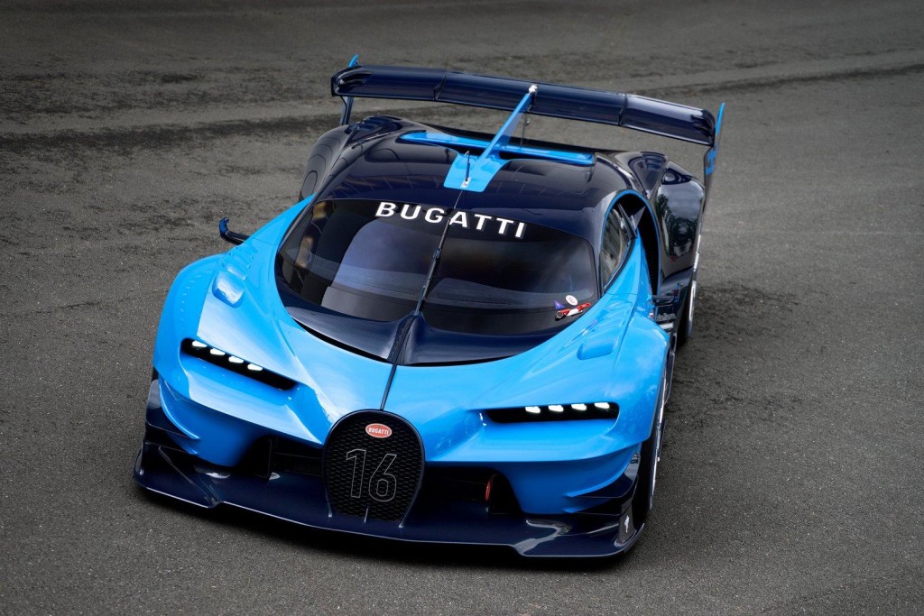 Bugatti Vision Gran Turismo, il bolide in “carne e ossa” svelato al Salone di Francoforte [FOTO]