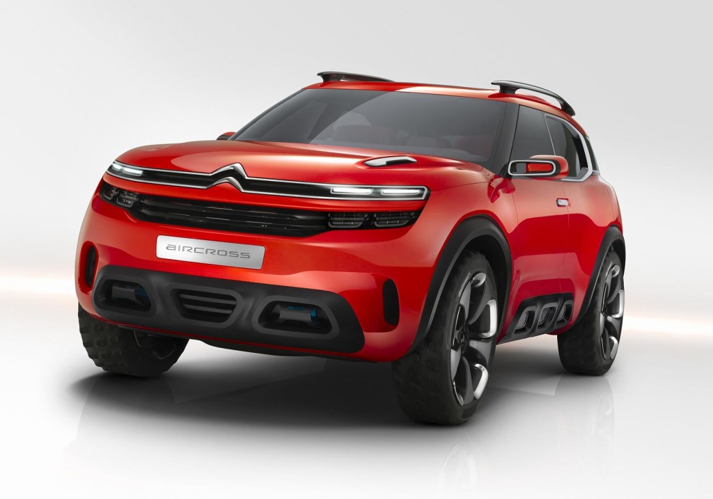 Citroën Aircross Concept in anteprima europea al Salone di Francoforte 2015