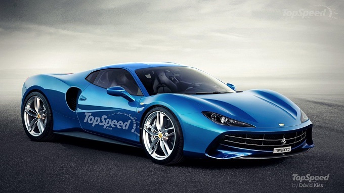 Nuova Ferrari Dino, perchè non immaginarcela così [RENDERING]