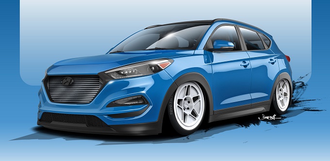 Hyundai Tucson, al SEMA debutterà la “Brute Ute”
