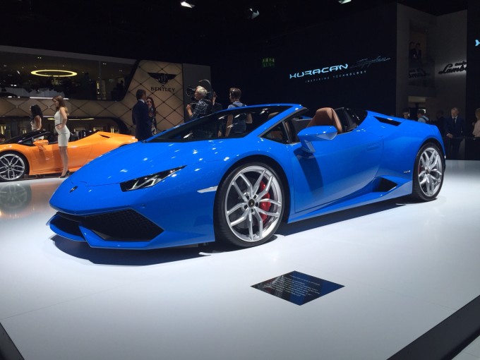 Lamborghini Huracan Spyder - Salone di Francoforte 2015