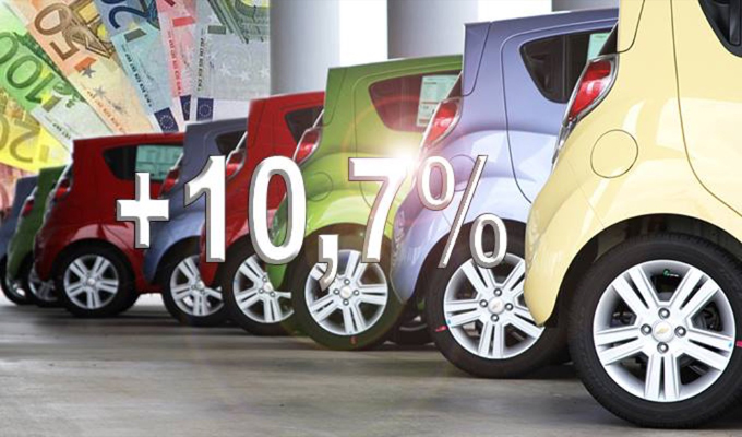 Mercato auto Italia: ad agosto aumento delle immatricolazioni del 10,7%