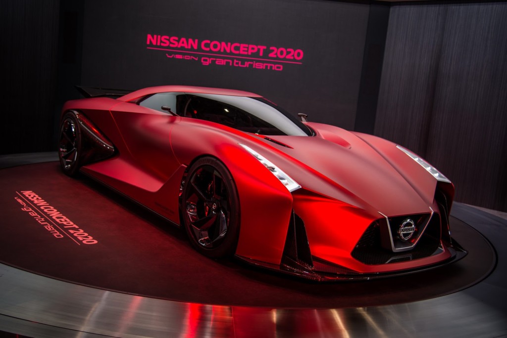 Nissan 2020 Vision Gran Turismo: aggressività intimidatoria al Tokyo Motor Show [FOTO]