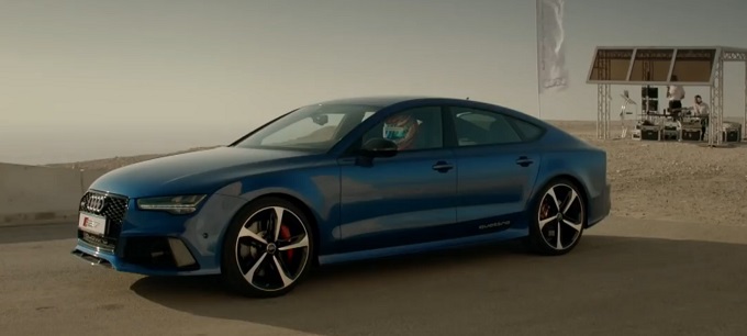 Audi RS 7 Sportback: in un VIDEO l’Elevation Challenge di Dubai