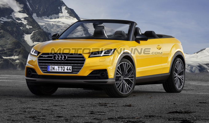 Audi TTQ Cabrio: l’idea di una possibile rivale della Evoque Cabrio [RENDERING]