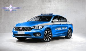 Fiat Tipo, per lei c’è una divisa della Polizia di Stato da indossare [RENDERING]