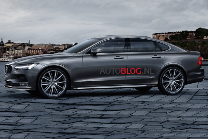 Volvo S90 - Foto ufficiali leaked
