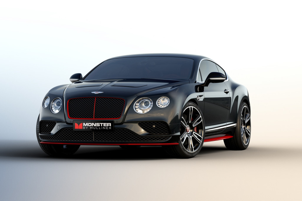 CES 2016: Bentley Continental GT Monster by Mulliner, abito nero onice e impianto audio dedicato