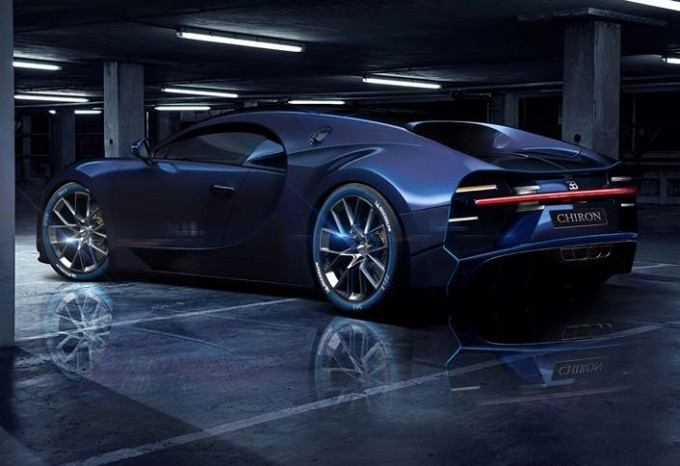 Bugatti Chiron, gioco d’immaginazione sulle forme della nuova hypercar [RENDERING]