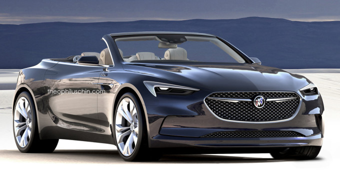 Buick Avista Cabrio, il concept del marchio americano si scopre [RENDERING]