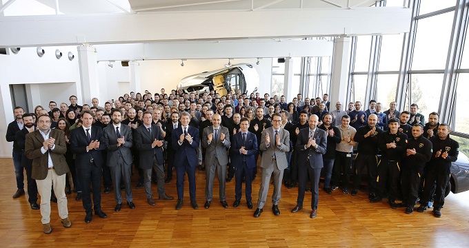 Lamborghini, 150 assunzioni nel 2015 grazie al progetto Urus