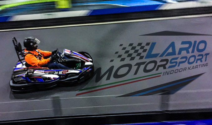 Lario Motorsport Indoor Karting: il gusto della velocità da assaporare tra amici [FOTO E VIDEO]