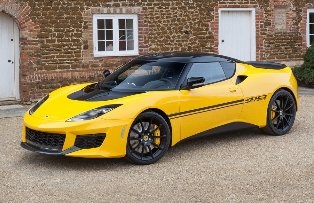 Lotus Evora Sport 410, più potente e leggera della Evora 400 [FOTO]