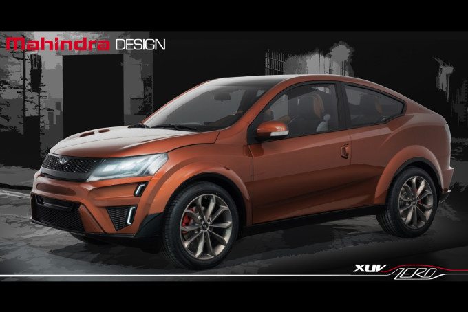 Mahindra XUV Aero Concept, svelato il crossover con tratti da coupé