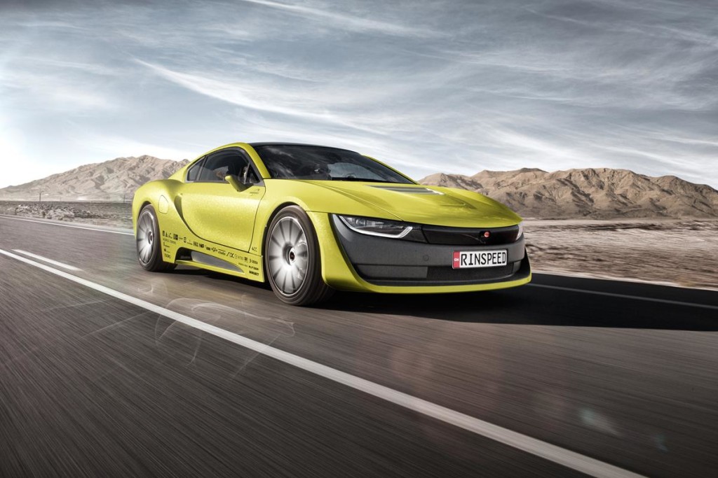 Rinspeed Etos, la concept sportiva su base BMW i8 sarà in mostra a Ginevra [FOTO]