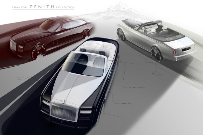 Rolls-Royce Phantom Zenith, la special edition che fa calare il sipario su Coupé e Drophead