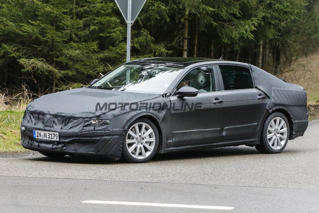 Volkswagen C Coupe GTE: prime FOTO SPIA del modello di produzione