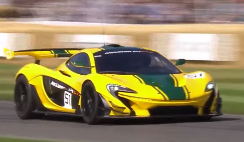 Goodwood Festival of Speed: la Mclaren P1 GTR guidata da Kenny Brack [VIDEO]