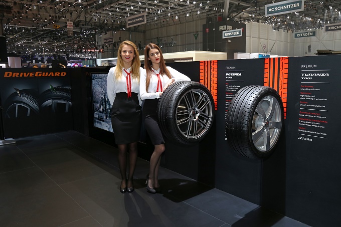 Bridgestone porta tanta innovazione al Salone di Ginevra