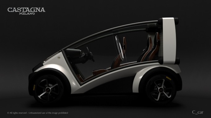 L’atelier Castagna scommette sull’auto elettrica componibile: ecco la C_car