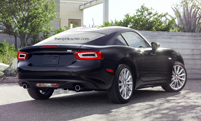 Fiat 124 Coupe [RENDERING]