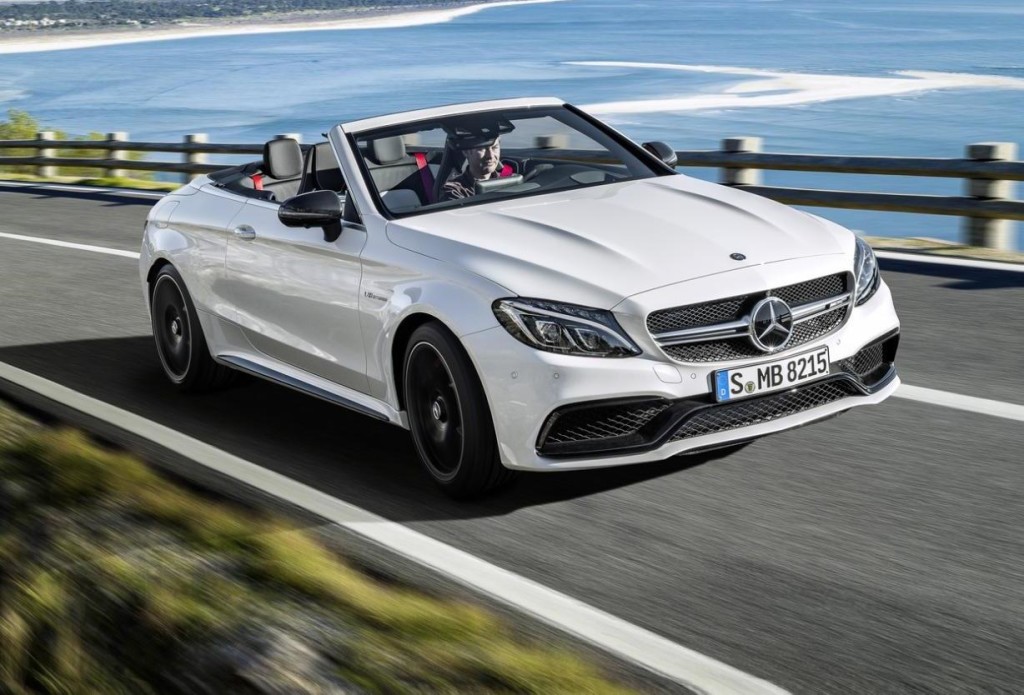 Mercedes C63 AMG Cabrio, a New York 470 CV per la guida scoperta di classe [FOTO e VIDEO]