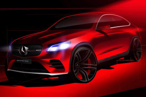 Mercedes GLC Coupé: nuova anticipazione del design [TEASER]