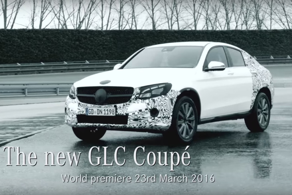 Mercedes GLC Coupé: VIDEO TEASER adrenalinco con vista su New York