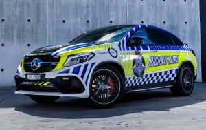 Mercedes GLE 63 S AMG Coupé, versione speciale per la polizia australiana [FOTO]