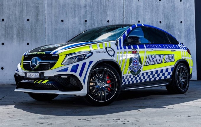 Mercedes GLE 63 AMG S Coupe - Polizia australiana