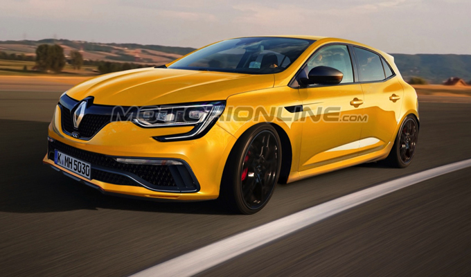 Nuova Renault Mégane RS: potrebbe avere oltre 300 cavalli e la trazione integrale [RENDERING]