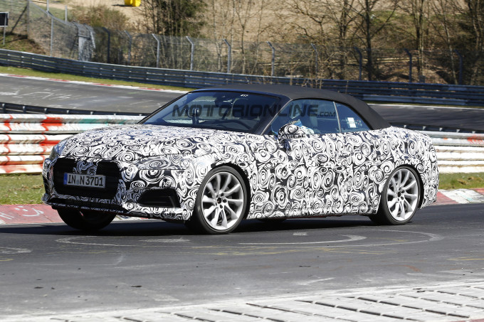 Audi S5 Cabrio MY 2017 - Foto spia 29-04-2016