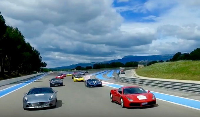 Ferrari al Tour Auto Optic 2000: sulle strade francesi con grinta ed eleganza [VIDEO]