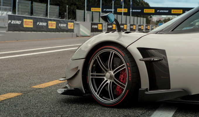 Pagani Huayra BC e Pirelli P Zero: scatti da Estoril [FOTO]