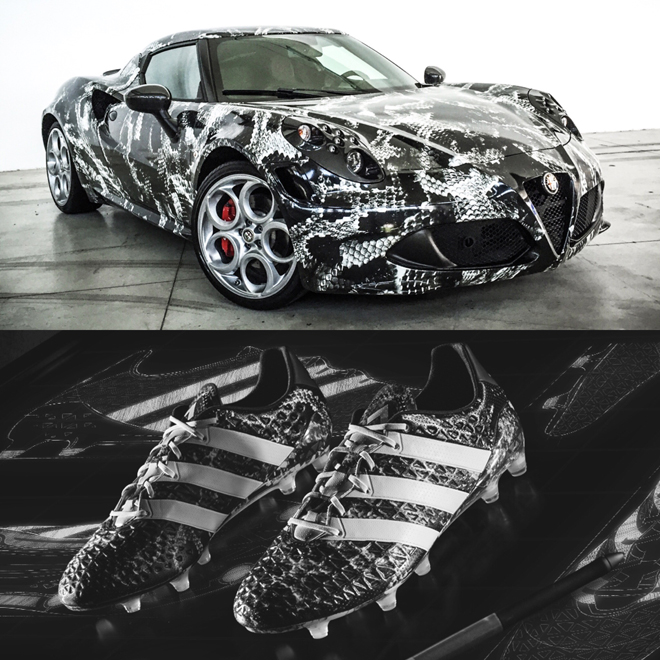 Alfa Romeo 4C Deadly Snake by Garage Italia Customs: uno stile calamitante