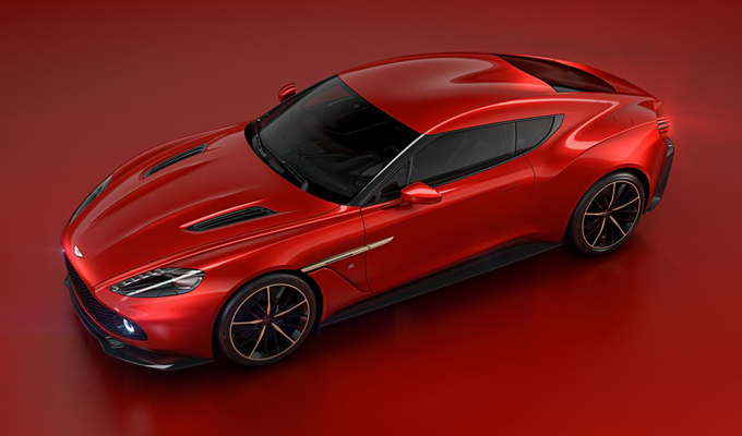 Aston Martin Vanquish Zagato Concept: grinta e raffinatezza rivestite di un rosso brillante [VIDEO]
