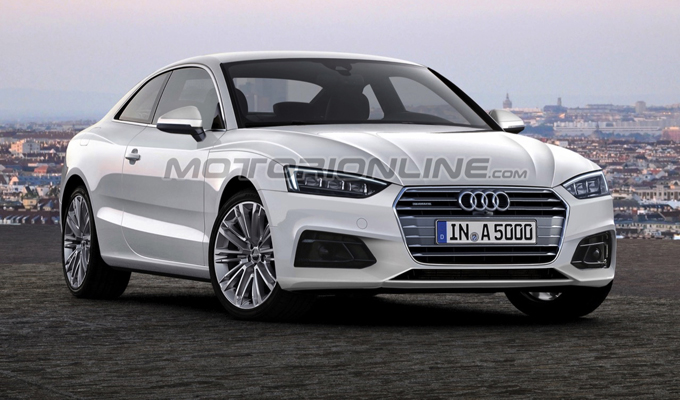 Nuova Audi A5 Coupé, fissata la data dell’anteprima: 2 giugno 2016