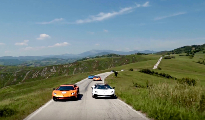 Lamborghini Italian Tour 2016: il Toro protagonista in Emilia Romagna e Marche [VIDEO]