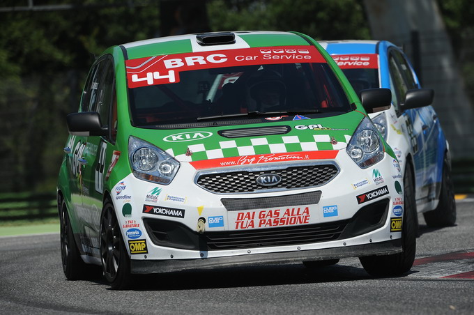 Green Hybrid Cup 2016: le Kia Venga preparate da BRC pronte al debutto nelle gare in salita