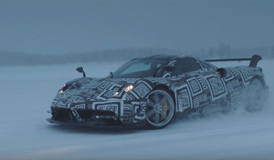 Pagani Huayra BC: affascinante prova di potenza in condizioni estreme [VIDEO]