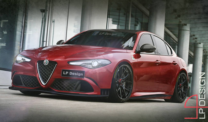 Alfa Romeo Giulia Quadrifoglio: un pizzico di grinta in più all’estetica RE...