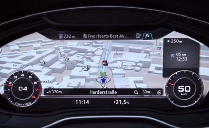 Nuova Audi A4, è tutto sott’occhio con l’aggiornato Virtual Cockpit [VIDEO]