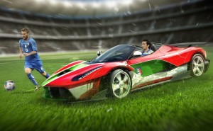 Euro 2016, auto nel pallone: dieci modelli per dieci nazionali [RENDERING]