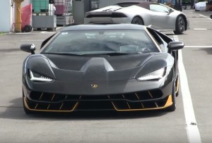 Lamborghini Centenario filmata in strada a Sant’Agata Bolognese [VIDEO SPIA]
