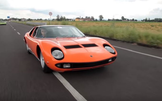 Lamborghini Miura, spettacolo senza tempo che torna a sedurre in strada [VIDEO]