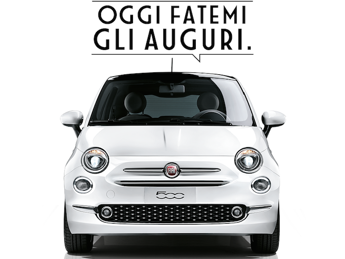 Fiat 500, passano gli anni ma non invecchi mai, auguri!